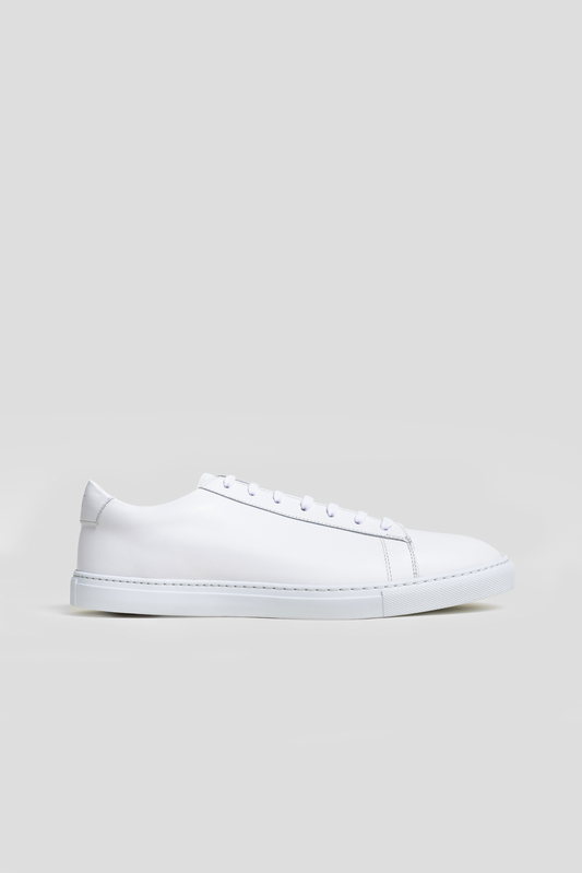 Off White Calfskin Città Sneaker