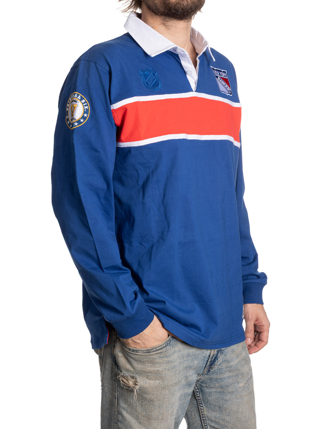 New York Rangers Rugby Shirt