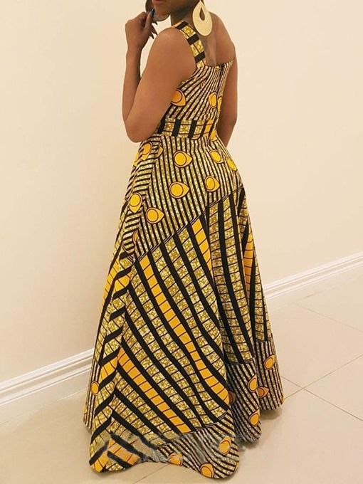 EBAY Print Sling Dress Women's One Piece