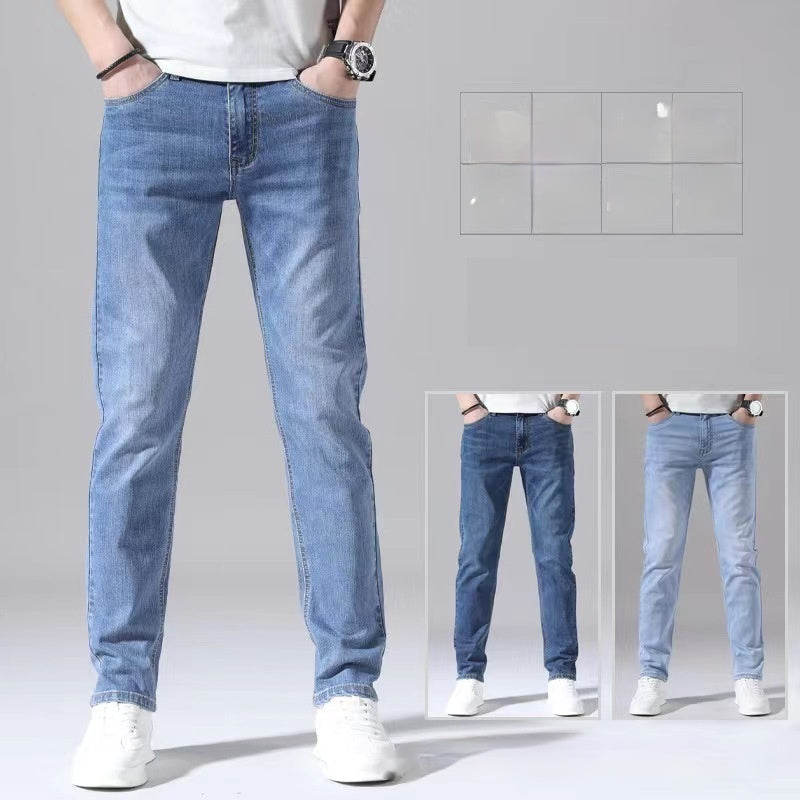 Men's Jeans Straight Fashion Slim Fit