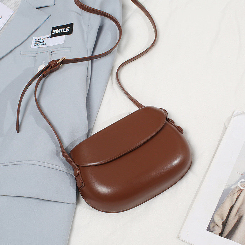 Candy Color Cute Shell Bag Ins Fashion Saddle Bags