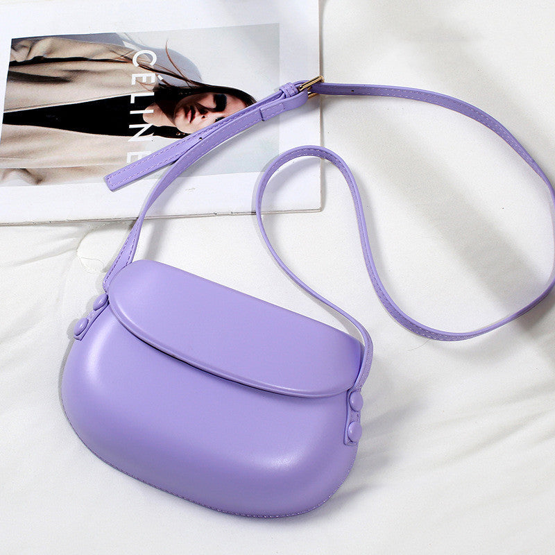 Candy Color Cute Shell Bag Ins Fashion Saddle Bags