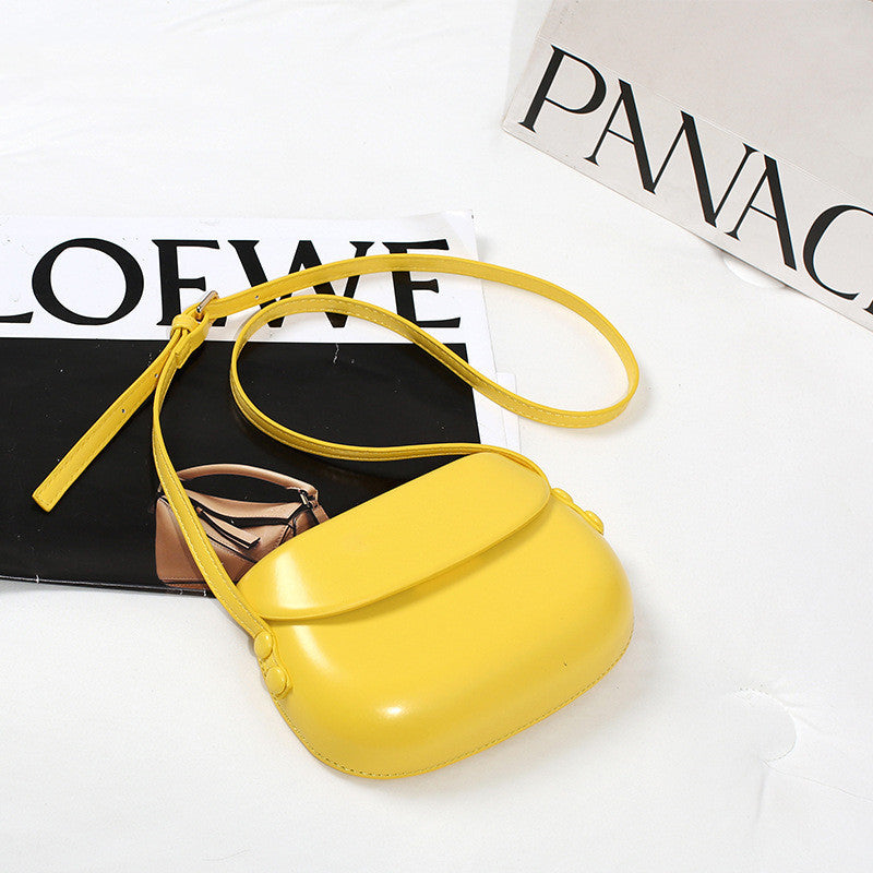 Candy Color Cute Shell Bag Ins Fashion Saddle Bags