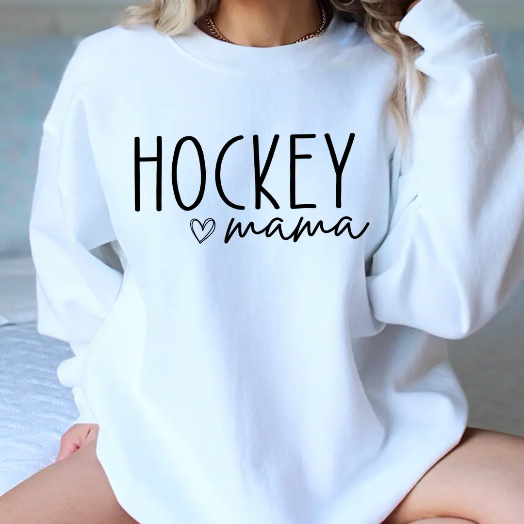 Hockey Mama Crewneck Sweatshirt – Rustic Girls