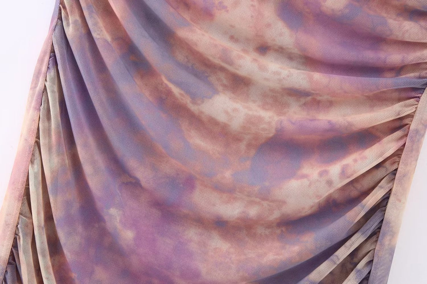 Women's Slim Fit Pleated Short Dress