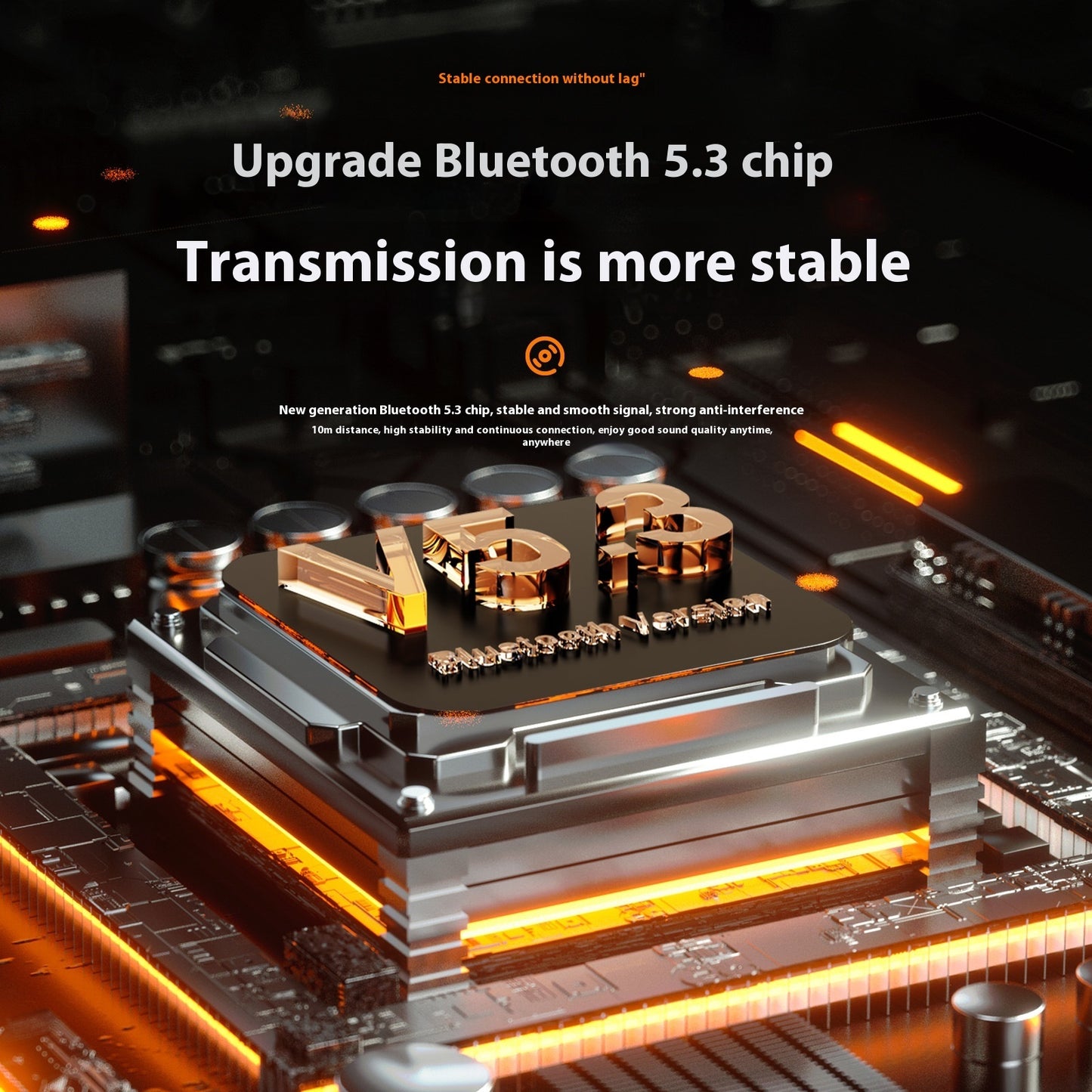 Colored Lights Portable Outdoor Wireless Bluetooth Audio