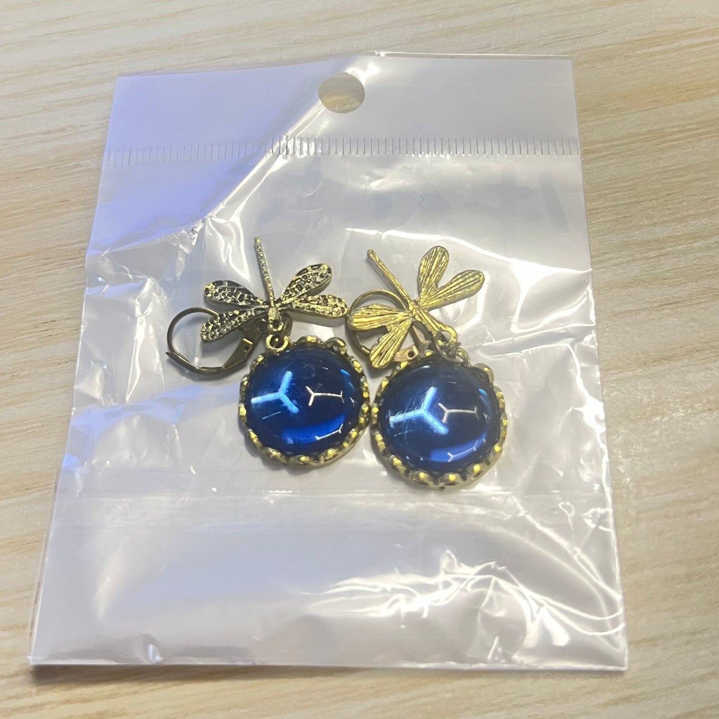 Fashion Jewelry Women's Earrings Hanging Vintage Dragonfly Pendant Earring