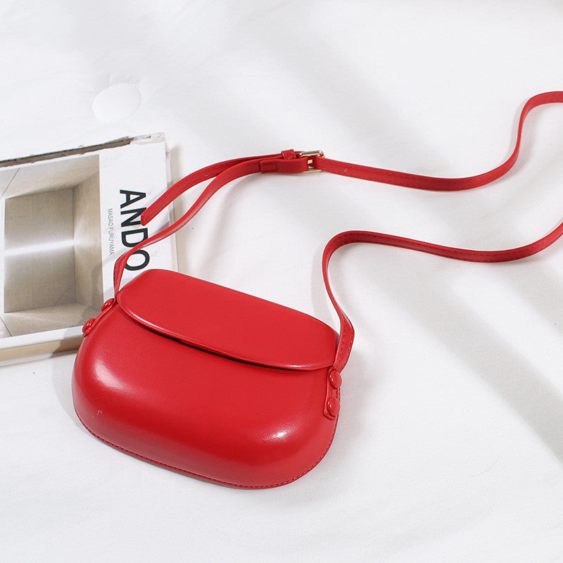 Candy Color Cute Shell Bag Ins Fashion Saddle Bags