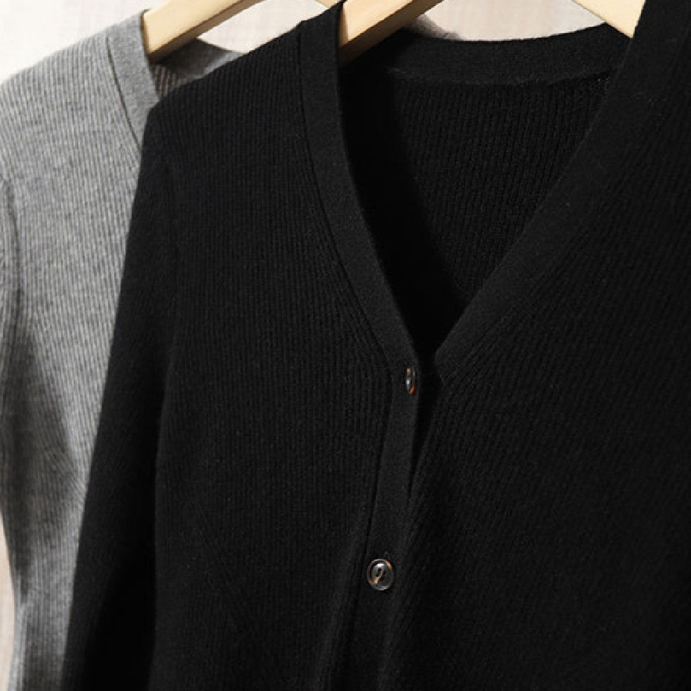 Women's Fashionable Knitted Cardigan Sweater