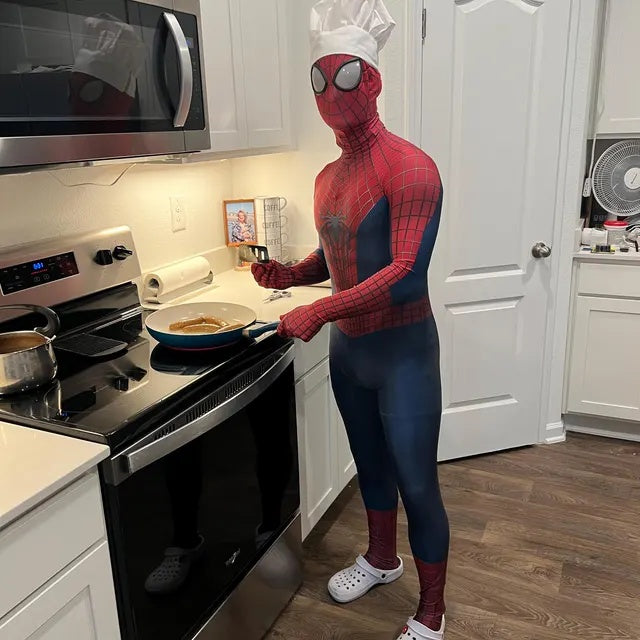 [Inventory Clearance] Super Hero Amazing Spider Cosplay Full Bodysuit Halloween Costume Zentai
