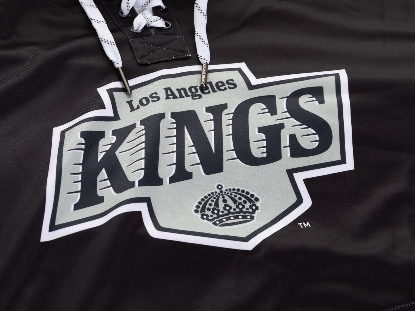Los Angeles Kings Hockey Lace Hoodie