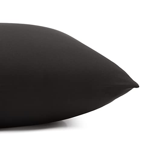 AmazonBasics Light-Weight Microfiber Sheet Set - Full, Black