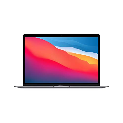 2020 Apple MacBook Air Laptop: Apple M1 Chip, 13” Retina Display, 8GB RAM, 256GB SSD Storage, Backlit Keyboard, FaceTime HD Camera, Touch ID. Works with iPhone/iPad; Space Gray with AppleCare+ (3 Years)