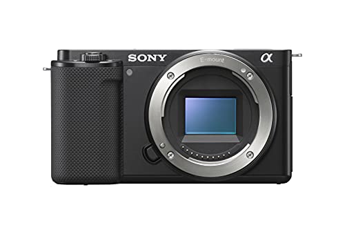 Sony Alpha ZV-E10 - APS-C Interchangeable Lens Mirrorless Vlog Camera Kit - White