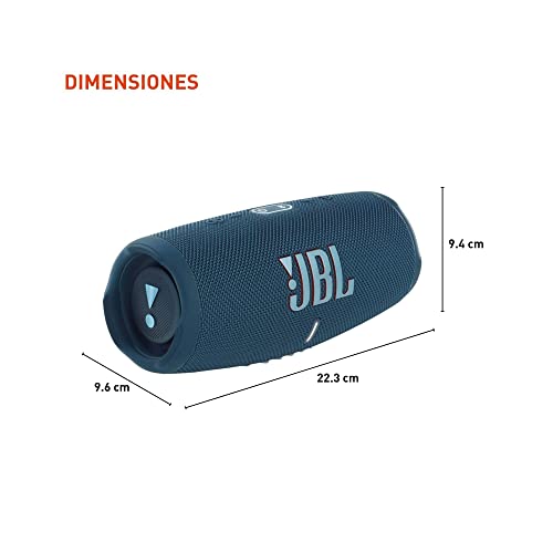 JBL Charge 5 Portable Bluetooth Speaker with Deep Bass, IP67 Waterproof and Dustproof, Up To 20 Hours of Playtime, Built-in Powerbank - Black