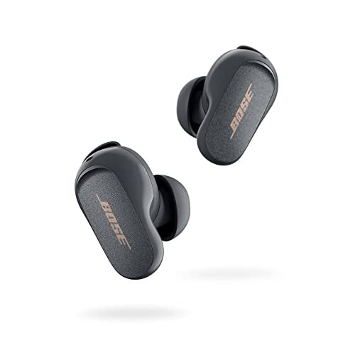 Bose QuietComfort Earbuds II, Wireless, Bluetooth, Proprietary Active Noise Cancelling Technology In-Ear Headphones with Personalized Noise Cancellation & Sound, Triple Black