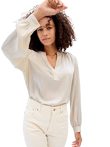 GAP Women's Long Sleeve V-Neck Top Shirt