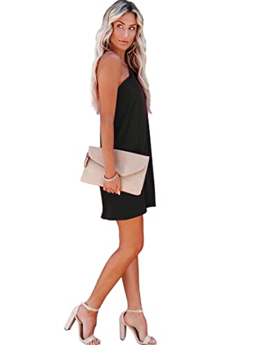 Jhsnjnr Women's One ShouldJhsnjnrer Dress Batwing Sleeve Mini Dress Elegant Sexy Party Club Dresses Army Green