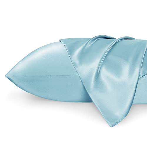Bedsure Satin Pillow Cases 2 Pack Queen -