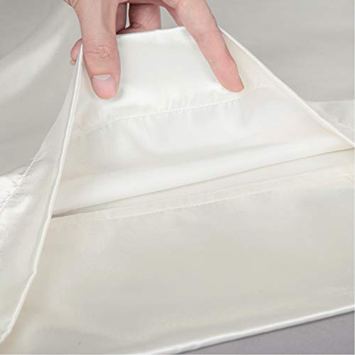 Bedsure Satin Pillow Cases 2 Pack Queen -