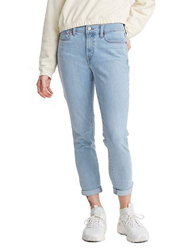 Levi's Women's New Boyfriend Jeans (Standard and Plus), Hawaii Blue (Waterless), 27