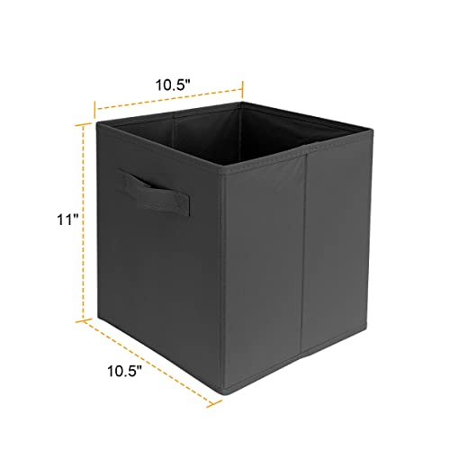 6-Pack Foldable Storage Bins Organiser Cube Boxes