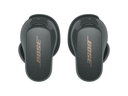 Bose QuietComfort Earbuds II, Wireless, Bluetooth, Proprietary Active Noise Cancelling Technology In-Ear Headphones with Personalized Noise Cancellation & Sound, Triple Black