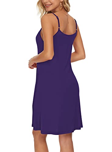 WNEEDU Women Summer Dress Sexy V Neck Button Down Floral Print Swing Mini Tunic Dress with Pockets (XL, Rose White)