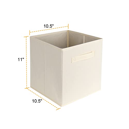 6-Pack Foldable Storage Bins Organiser Cube Boxes