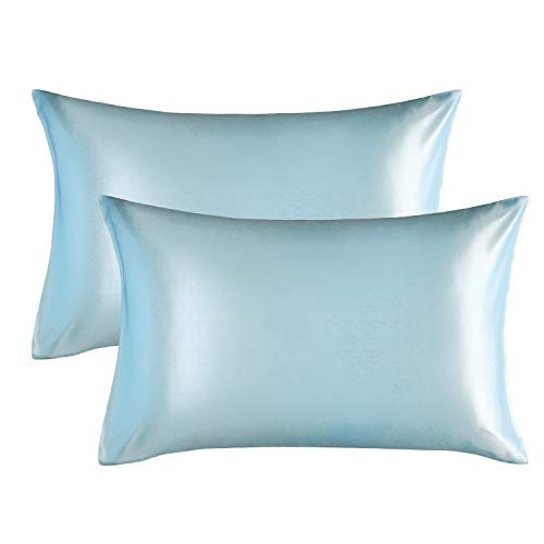 Bedsure Satin Pillow Cases 2 Pack Queen -