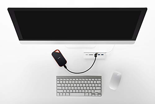 SanDisk 2TB Extreme PRO Portable SSD - Up to 2000MB/s - USB-C, USB 3.2 Gen 2x2 - External Solid State Drive - SDSSDE81-2T00-G25