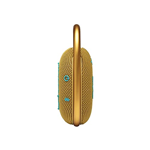 JBL Clip 4 - Portable Mini Bluetooth Speaker, Big Audio and Punchy bass, Integrated Carabiner, IP67 Waterproof and dustproof, 10 Hours of Playtime, Speaker for Home, Outdoor and Travel - (Blue)