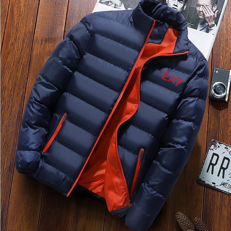 Winter Warm Men Cotton Jacket With Long Sleeves