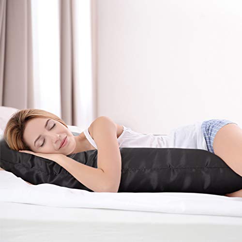 Bedsure Satin Pillow Cases 2 Pack Queen -