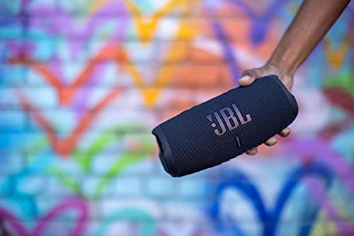 JBL Charge 5 Portable Bluetooth Speaker with Deep Bass, IP67 Waterproof and Dustproof, Up To 20 Hours of Playtime, Built-in Powerbank - Black