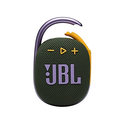 JBL Clip 4 - Portable Mini Bluetooth Speaker, Big Audio and Punchy bass, Integrated Carabiner, IP67 Waterproof and dustproof, 10 Hours of Playtime, Speaker for Home, Outdoor and Travel - (Blue)