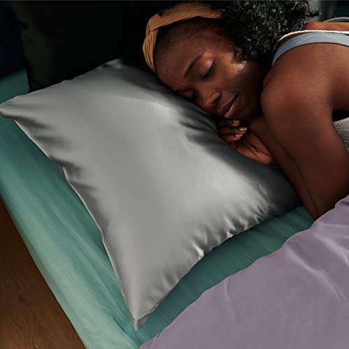 Bedsure Satin Pillow Cases 2 Pack Queen -