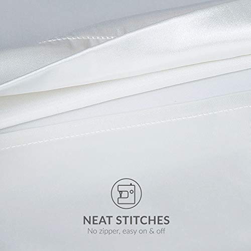 Bedsure Satin Pillow Cases 2 Pack Queen -