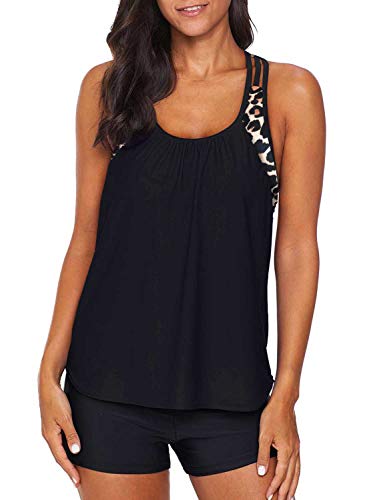 Bsubseach Racerback Tankini Swimsuit