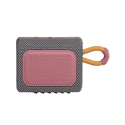 JBL Go 3: Portable Speaker with Bluetooth, Built-in Battery, Waterproof and Dustproof Feature Black