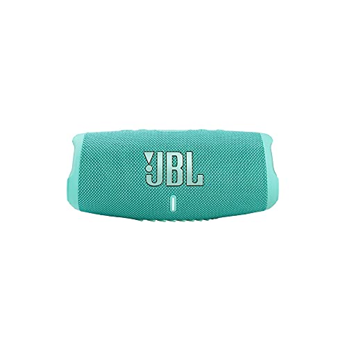 JBL Charge 5 Portable Bluetooth Speaker with Deep Bass, IP67 Waterproof and Dustproof, Up To 20 Hours of Playtime, Built-in Powerbank - Black