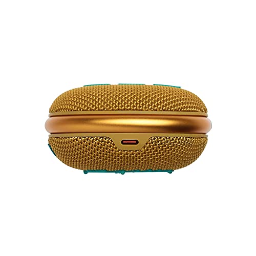 JBL Clip 4 - Portable Mini Bluetooth Speaker, Big Audio and Punchy bass, Integrated Carabiner, IP67 Waterproof and dustproof, 10 Hours of Playtime, Speaker for Home, Outdoor and Travel - (Blue)