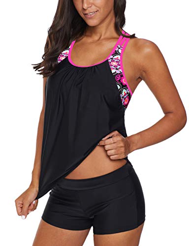Bsubseach Racerback Tankini Swimsuit