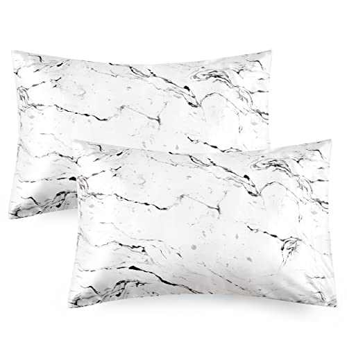 Bedsure Satin Pillow Cases 2 Pack Queen -