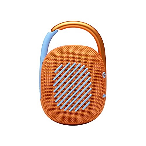 JBL Clip 4 - Portable Mini Bluetooth Speaker, Big Audio and Punchy bass, Integrated Carabiner, IP67 Waterproof and dustproof, 10 Hours of Playtime, Speaker for Home, Outdoor and Travel - (Blue)