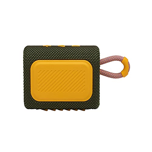 JBL Go 3: Portable Speaker with Bluetooth, Built-in Battery, Waterproof and Dustproof Feature Black