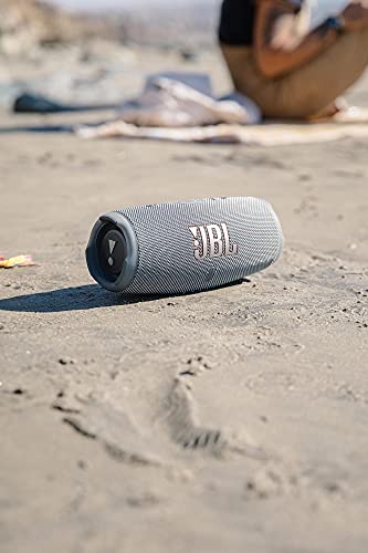 JBL Charge 5 Portable Bluetooth Speaker with Deep Bass, IP67 Waterproof and Dustproof, Up To 20 Hours of Playtime, Built-in Powerbank - Black