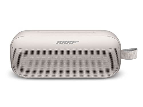 Bose SoundLink Flex Bluetooth Speaker, Portable Speaker with Microphone, Wireless Waterproof Speaker for Travel, Outdoor and Pool Use, Black