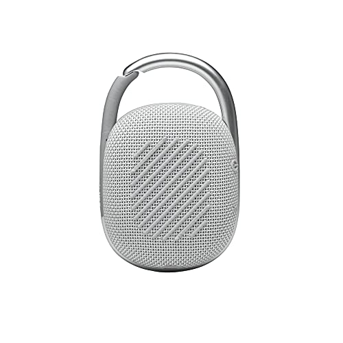 JBL Clip 4 - Portable Mini Bluetooth Speaker, Big Audio and Punchy bass, Integrated Carabiner, IP67 Waterproof and dustproof, 10 Hours of Playtime, Speaker for Home, Outdoor and Travel - (Blue)