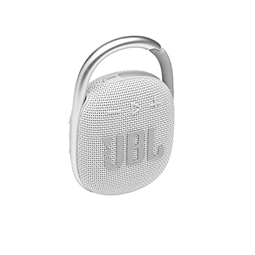 JBL Clip 4 - Portable Mini Bluetooth Speaker, Big Audio and Punchy bass, Integrated Carabiner, IP67 Waterproof and dustproof, 10 Hours of Playtime, Speaker for Home, Outdoor and Travel - (Blue)